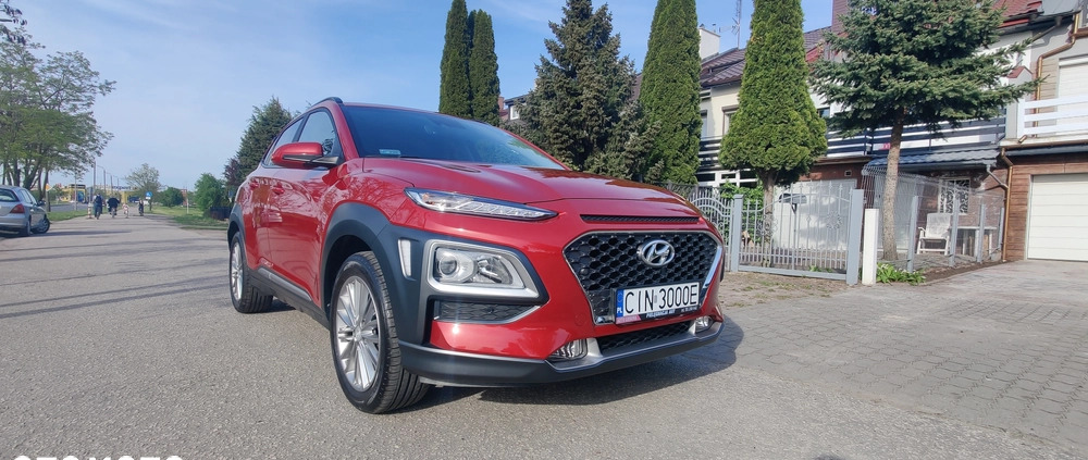 Hyundai Kona cena 78000 przebieg: 34000, rok produkcji 2020 z Inowrocław małe 326